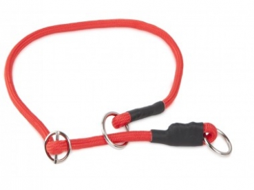 Zugstopp-Halsband 8 mm Rot