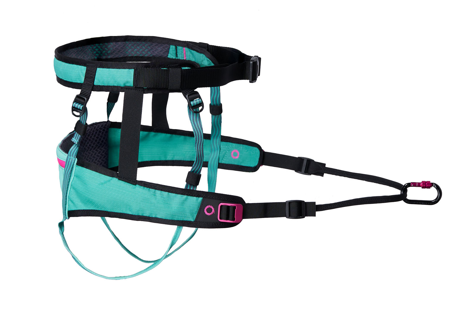 CaniX Belt 2.0 Laufgurt Aqua/Pink - S