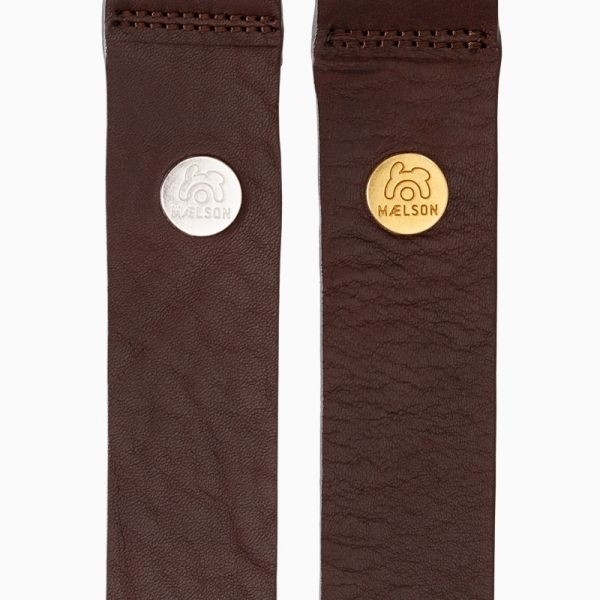 Ecoskin Collar Mokka Brass - XS