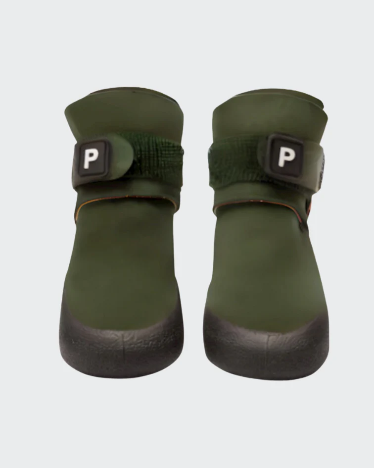 PAIKKA Hundeschuhe Olive - 1