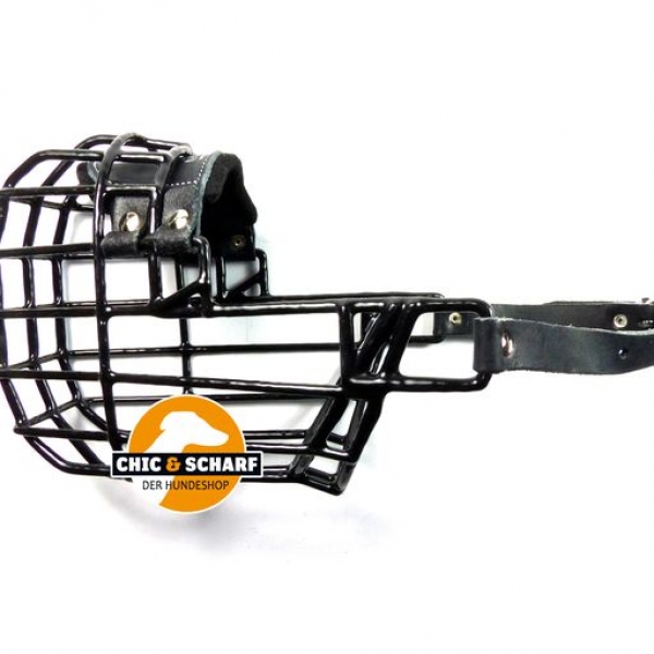 CHOPO Drahtmaulkorb schwarz Schäferhündin Sport