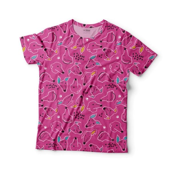 T-Shirt Sighthound Pink
