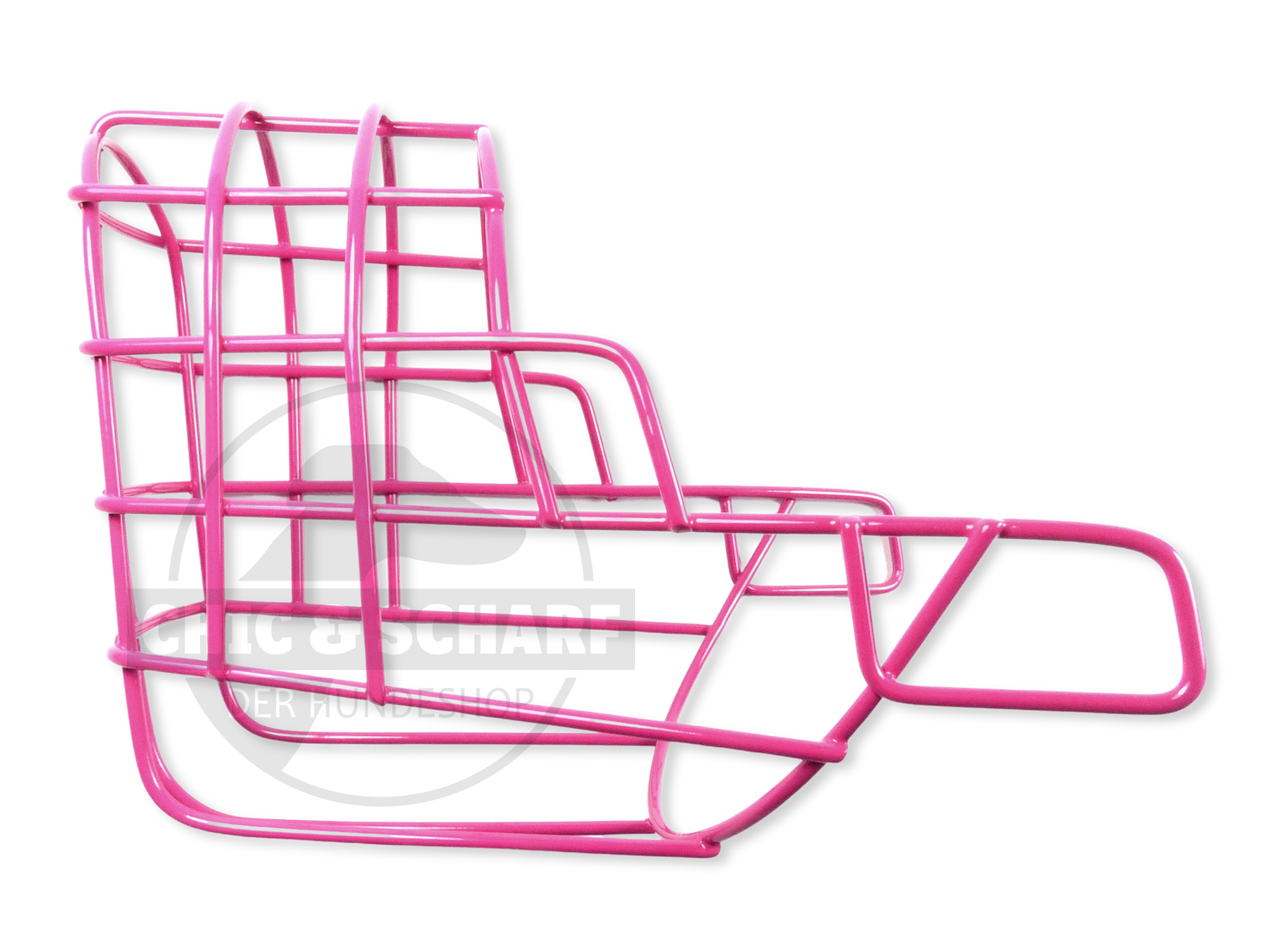 C&S Drahtmaulkorb Dancer pulverbeschichtet Pink Rohling