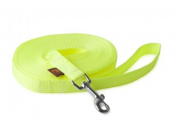 Nylon Schleppleine 20 mm Neongelb