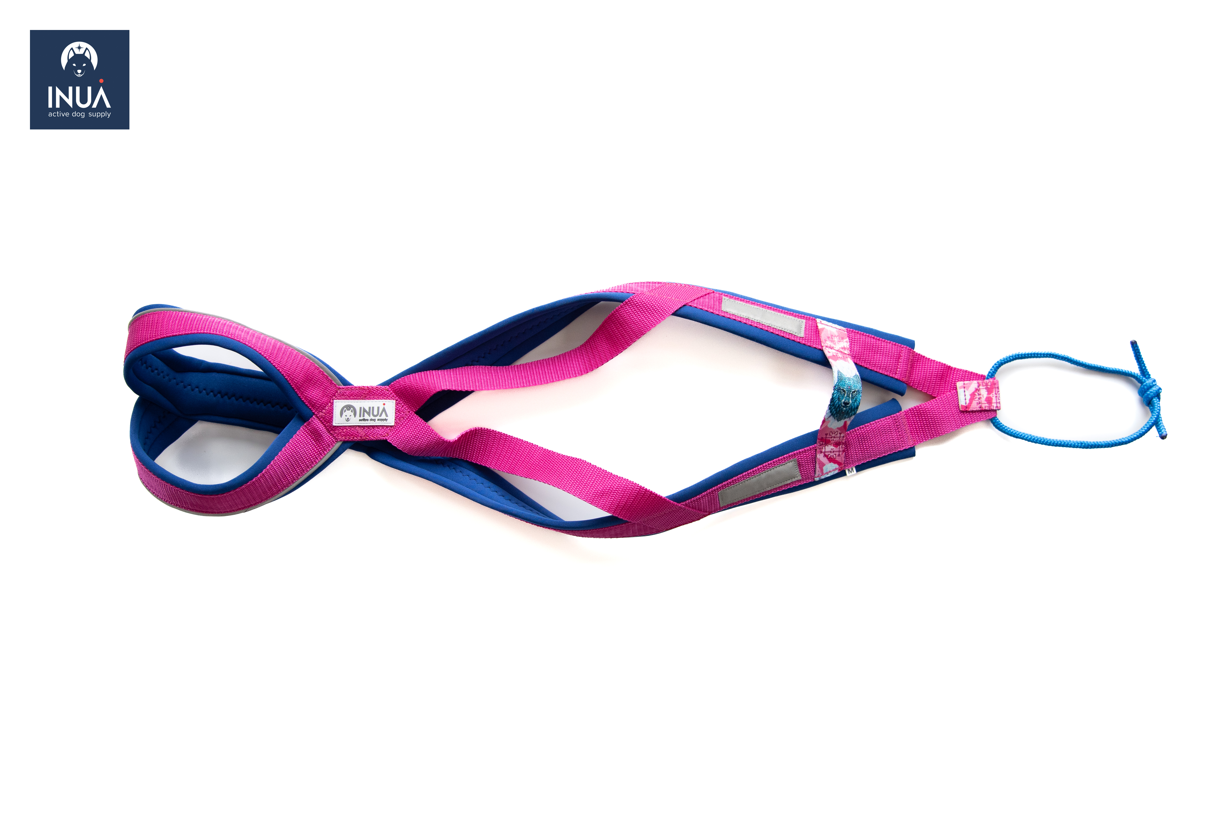 Open Back Crystal Wolf Pink - XXS