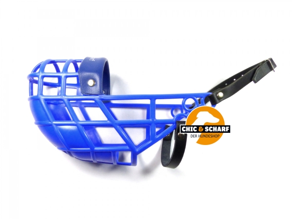 Windhundmaulkorb Ultraflex Blau