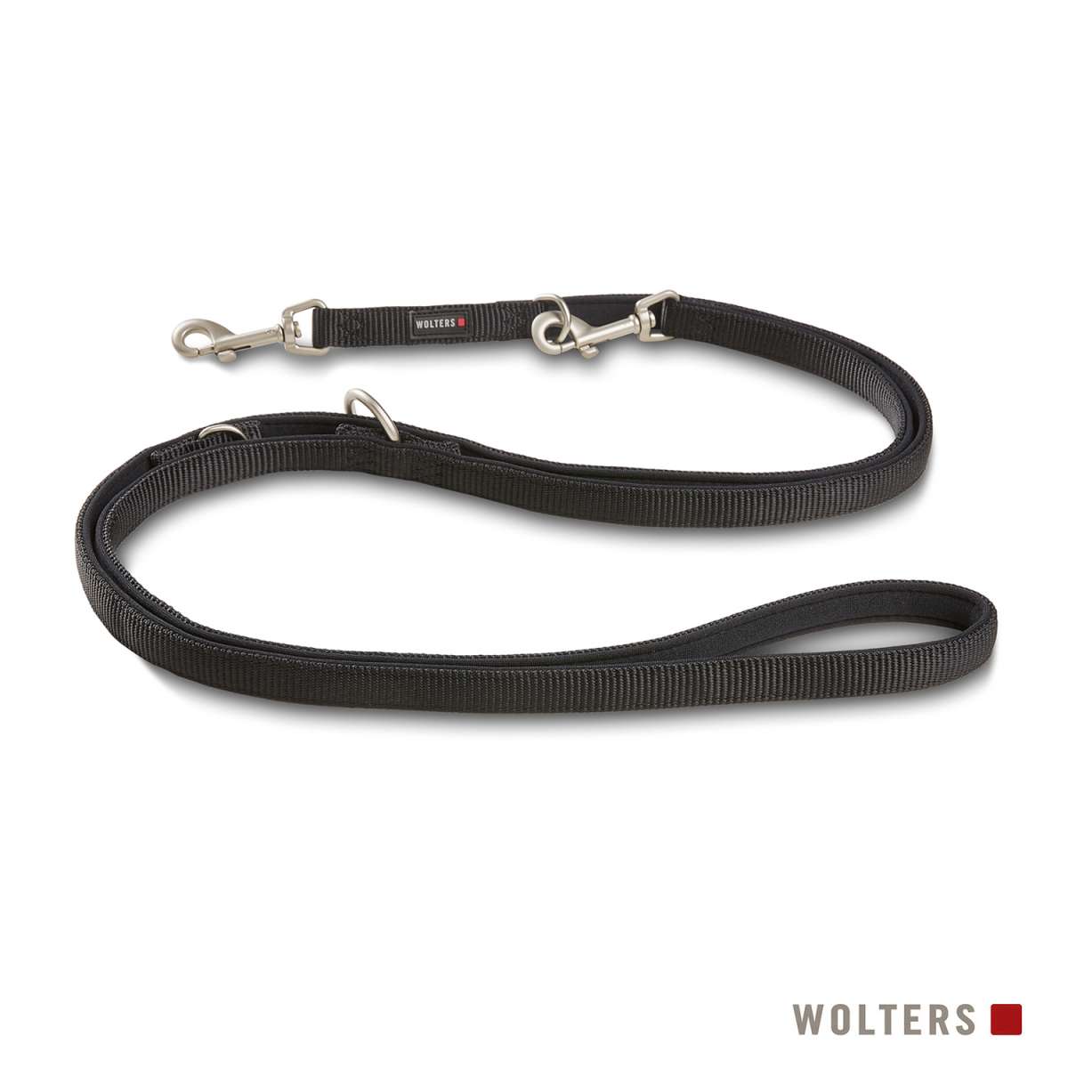 Führleine Professional Comfort Schwarz/Schwarz - S