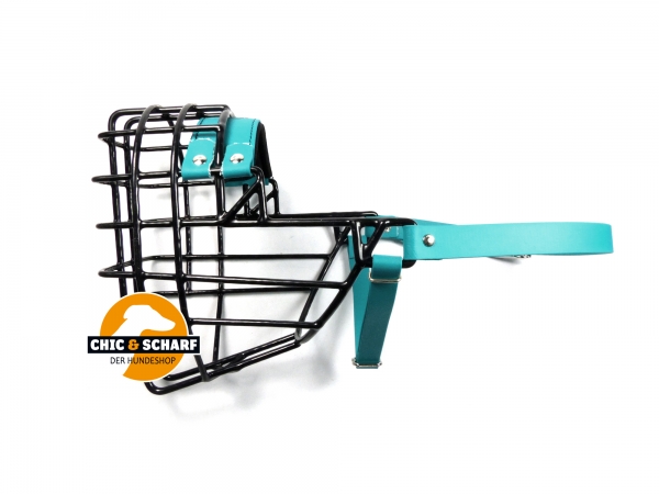 CHOPO schwarz Rottweiler Hündin Biothane grün