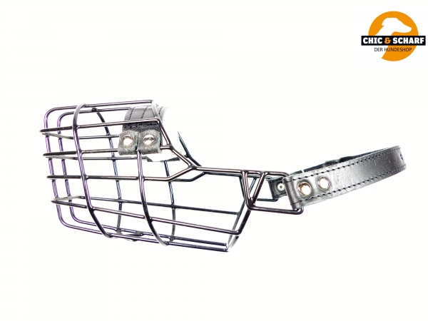 SF Drahtmaulkorb schwarz Chart Polski Hündin