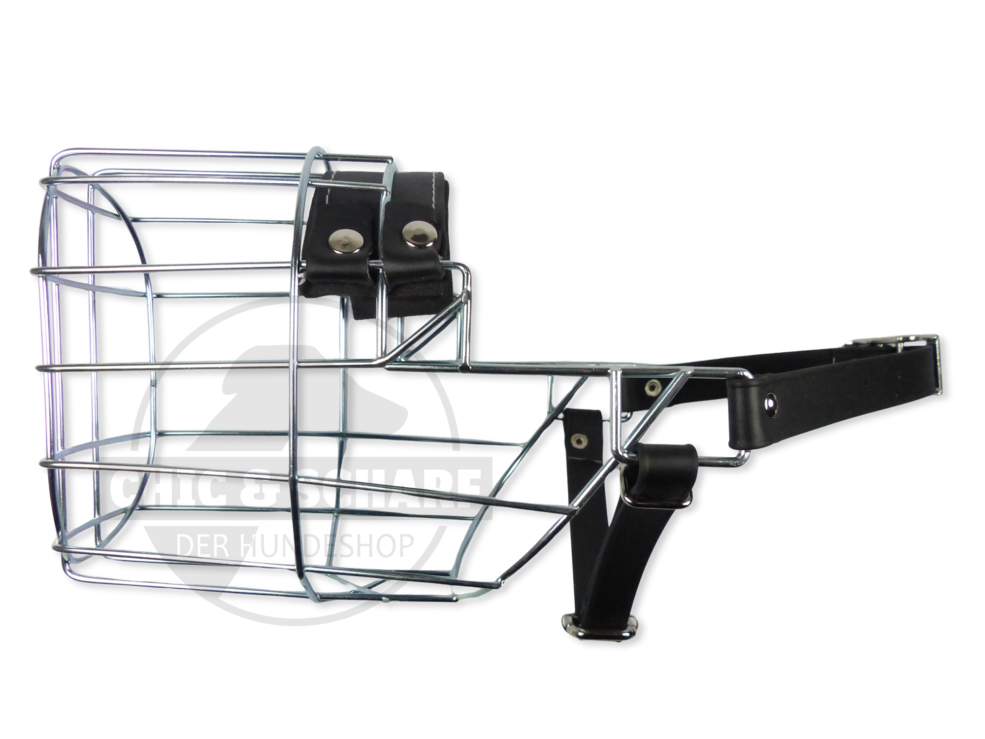 CHOPO Airedale Rüde Biothane schwarz