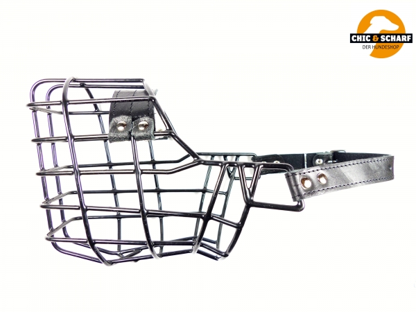 SF Drahtmaulkorb schwarz Schäferhündin Sport