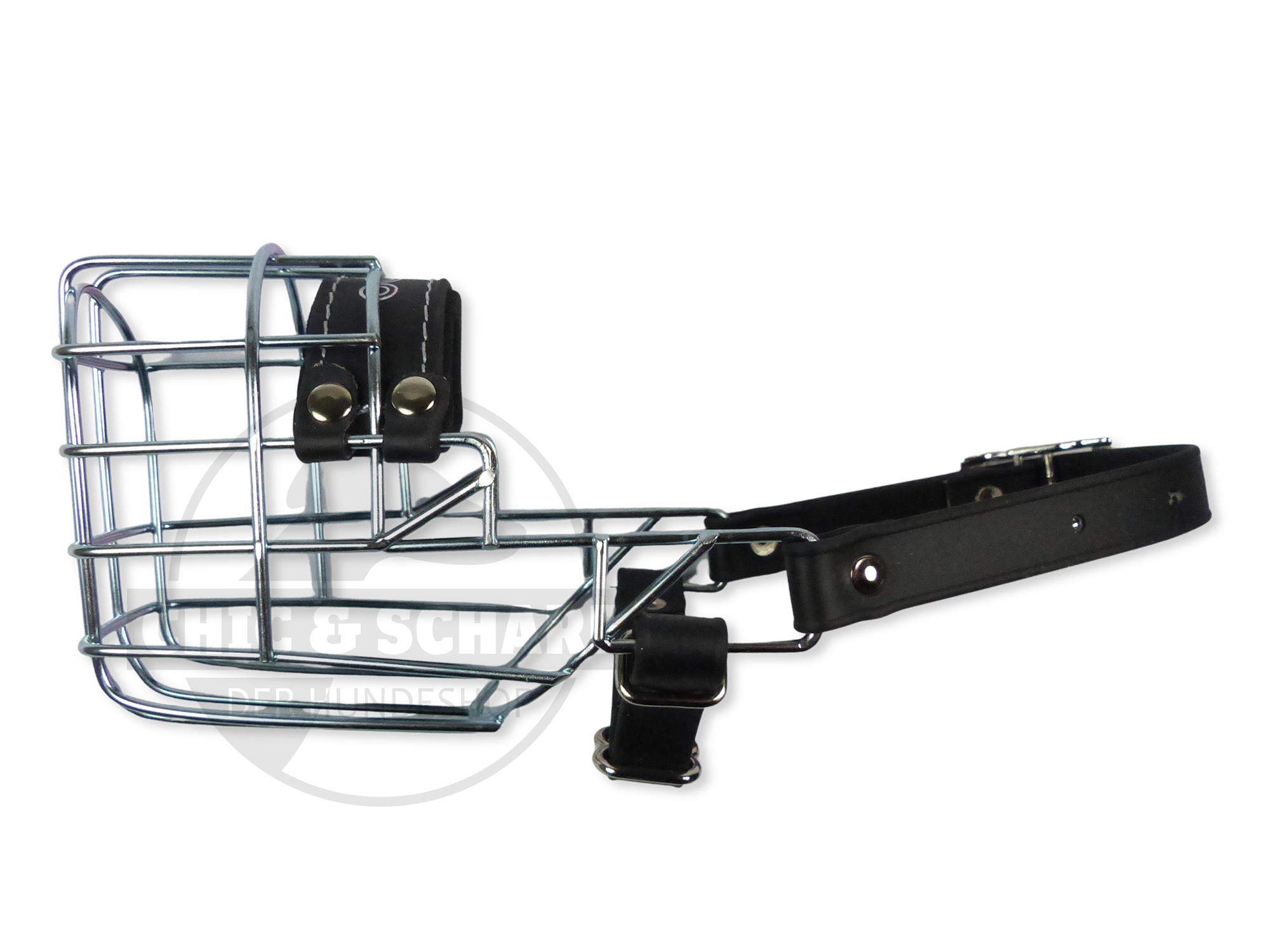 CHOPO Pudel Hündin Biothane schwarz