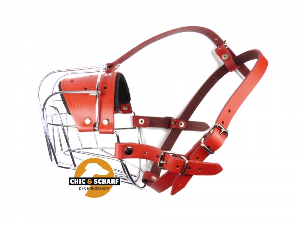 Champion Drahtmaulkorb R3 Rot