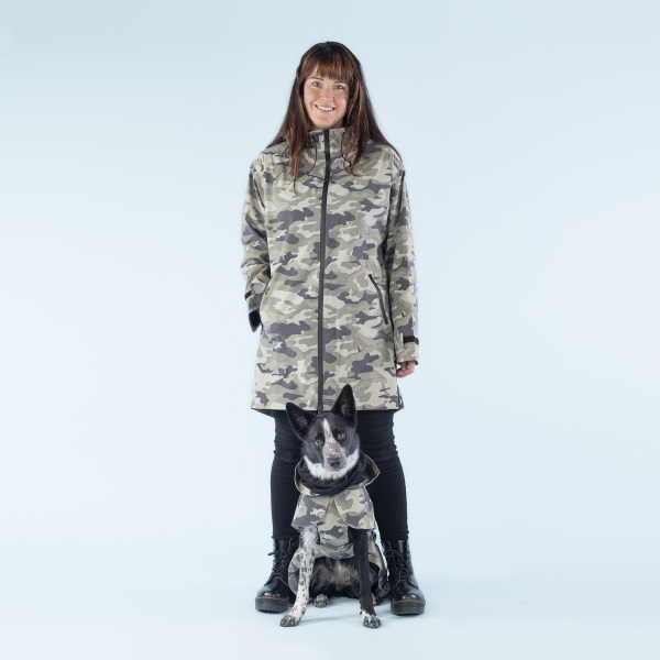 Human Visibility Regenjacke Camo