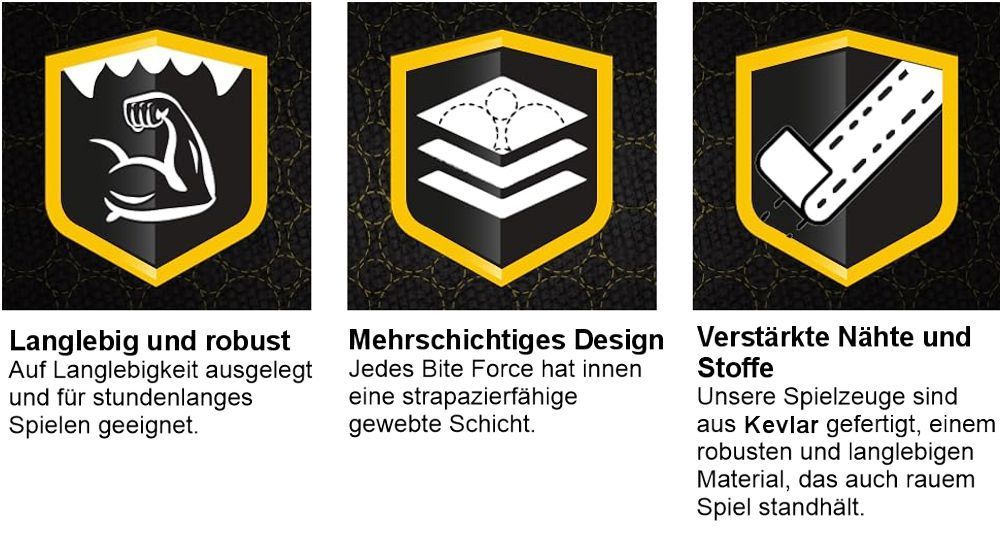 Bite Force Kevlar Spielzeug Racoon