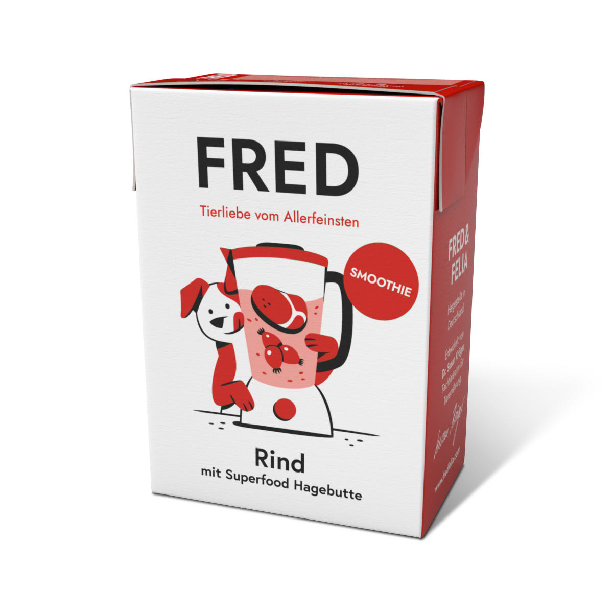 Smoothie Rind mit Hagebutte