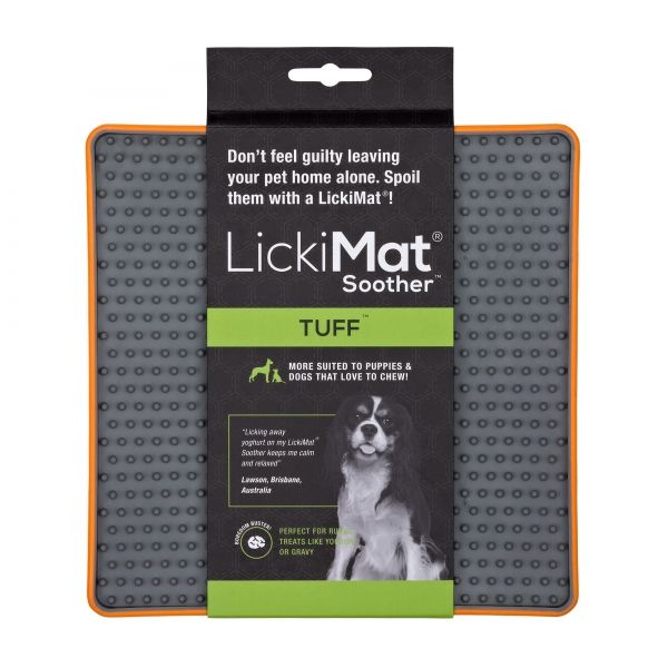 LickiMat® Tuff Soother™ Orange