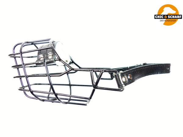 SF Drahtmaulkorb schwarz Beagle Hündin