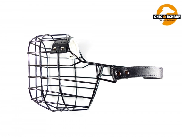 SF Drahtmaulkorb schwarz Fila Brasileiro Hündin