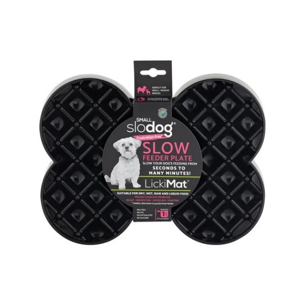 LickiMat® Small Slodog - Schwarz