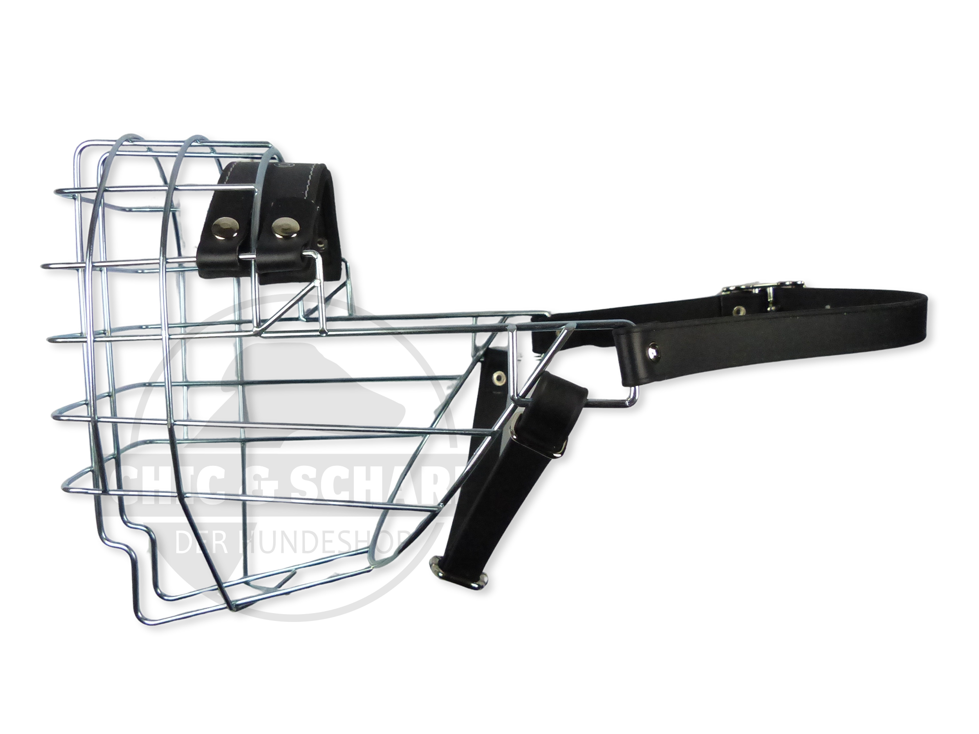 CHOPO Riesenschnauzer Hündin Biothane schwarz