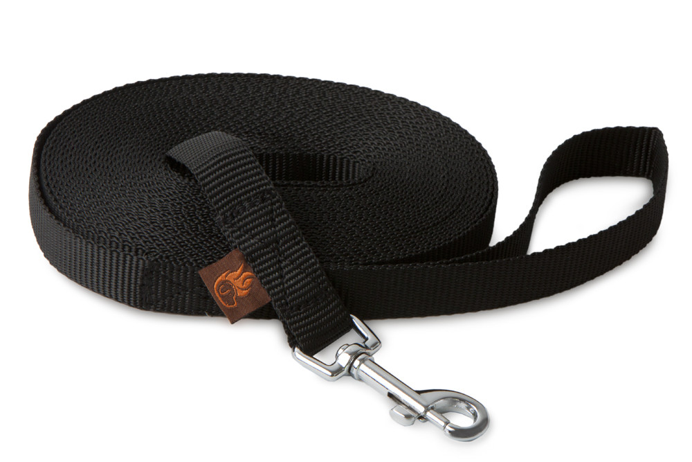 Nylon Schleppleine 20 mm Schwarz