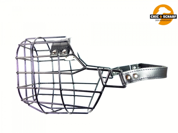 SF Drahtmaulkorb schwarz Owtscharka Hündin