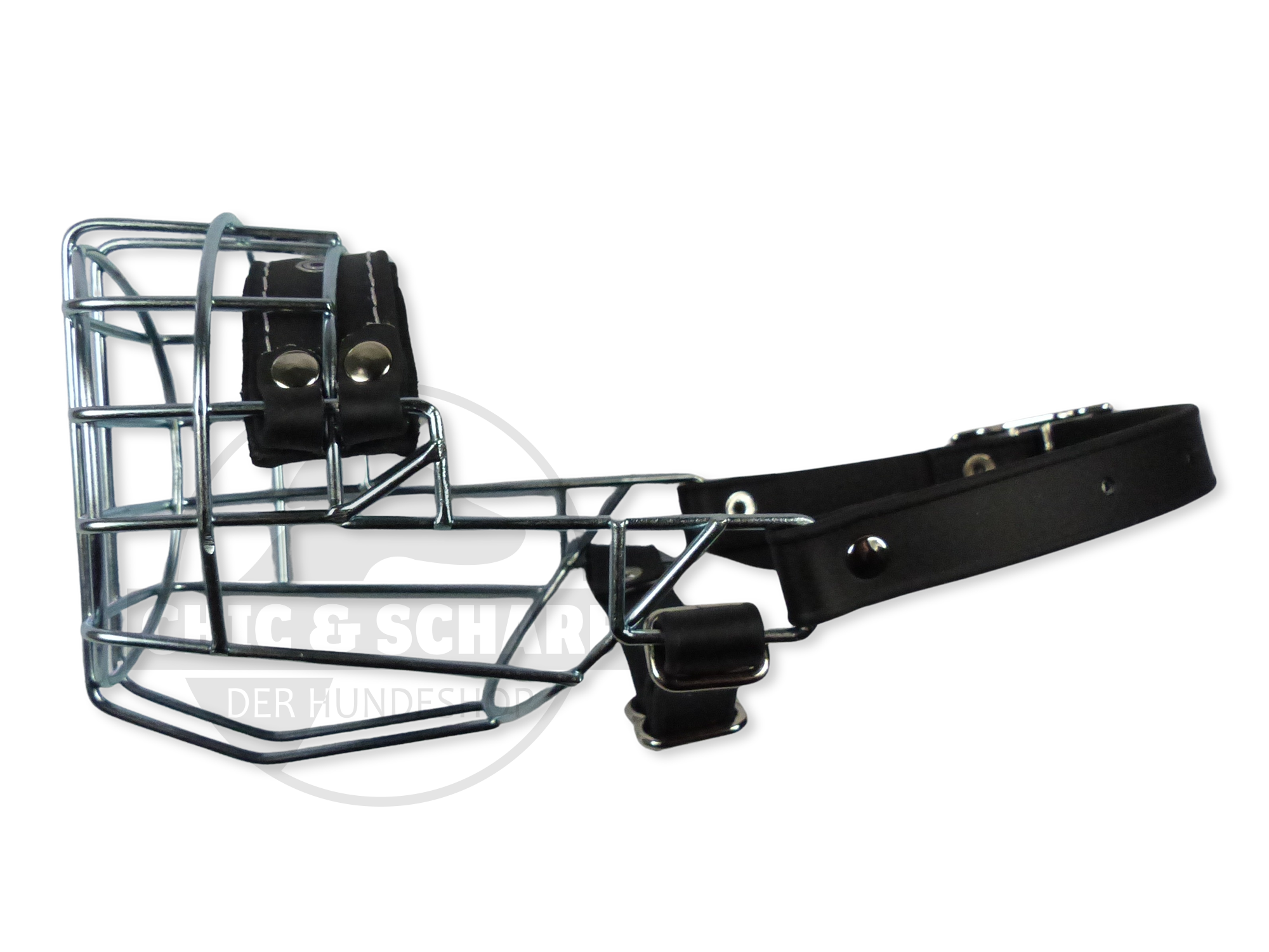 CHOPO Zwergschnauzer Hündin Biothane schwarz