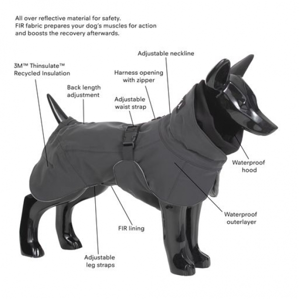 Visibility Winterjacke Grau - 30