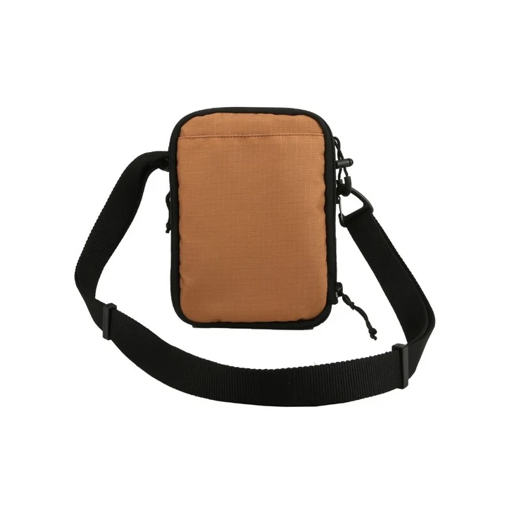 Hydrations Schultertasche Braun/Schwarz