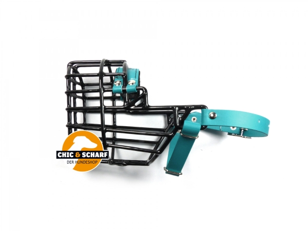 CHOPO schwarz Foxterrier Hündin grün