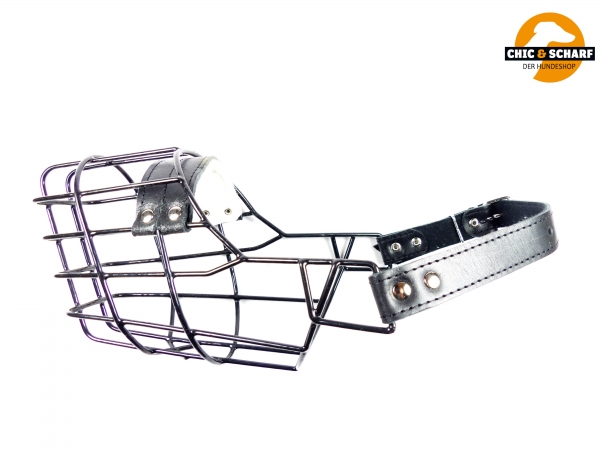 SF Drahtmaulkorb schwarz Husky Hündin