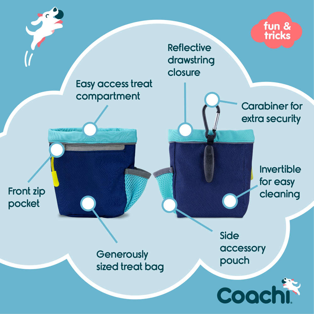 Coachi Trainings- & Leckerlitasche Navy Blue