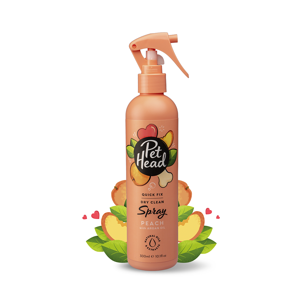 Quick Fix Dry Clean Spray Peach 300 ml