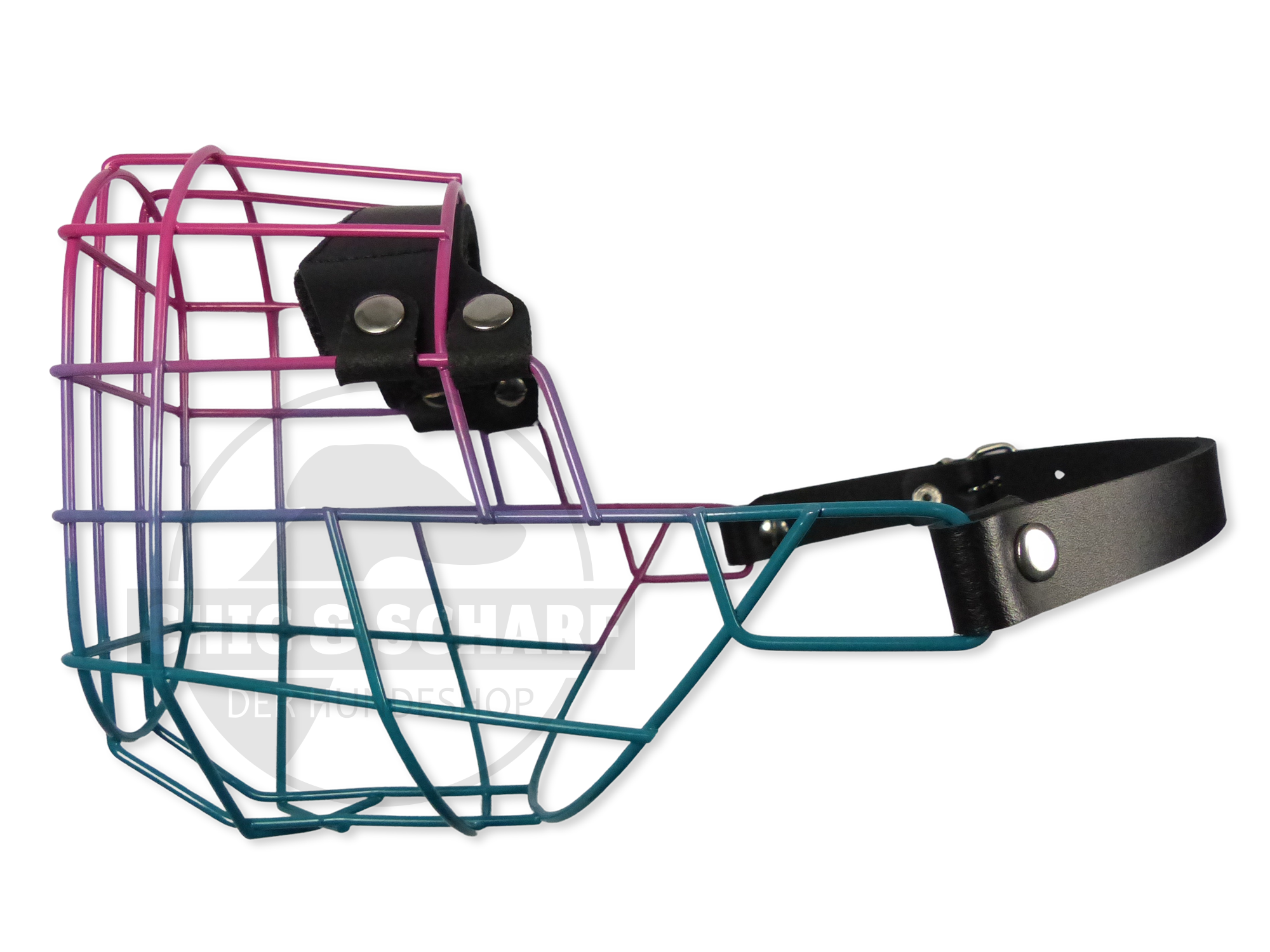 C&S Drahtmaulkorb Hobi pulverbeschichtet Multicolor