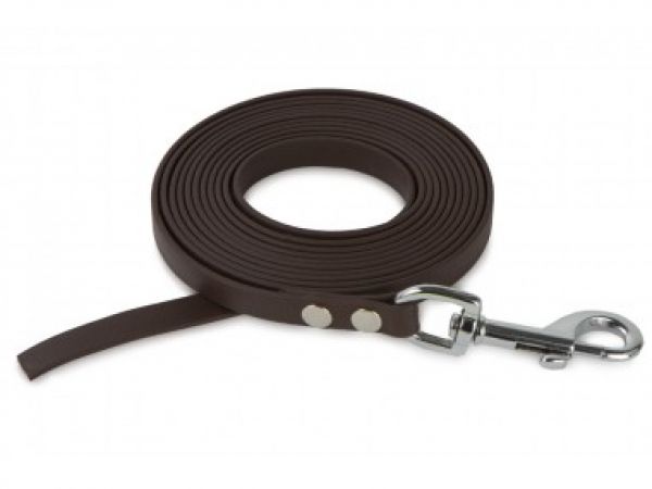 Biothane Schleppleine 13mm Dunkelbraun