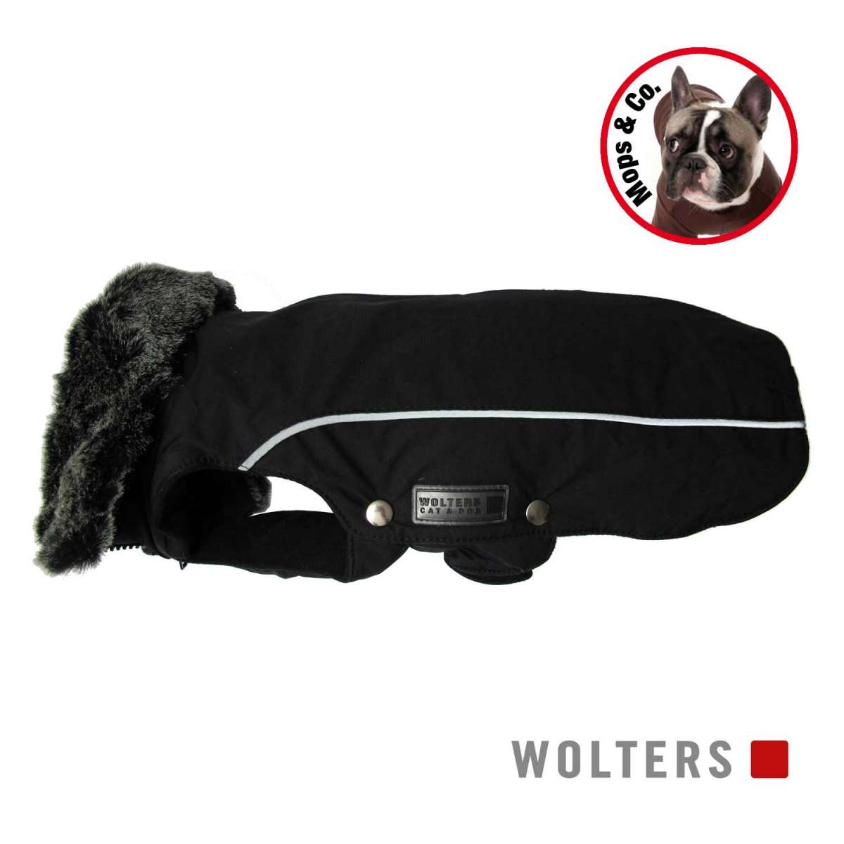 Winterjacke Amundsen Mops & Co. Schwarz