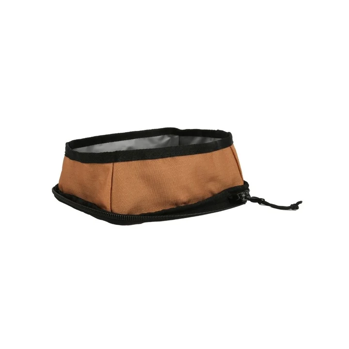 Hydrations Schultertasche Braun/Schwarz