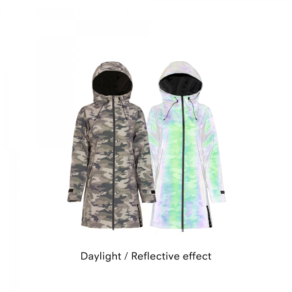 Human Visibility Regenjacke Camo - S/M