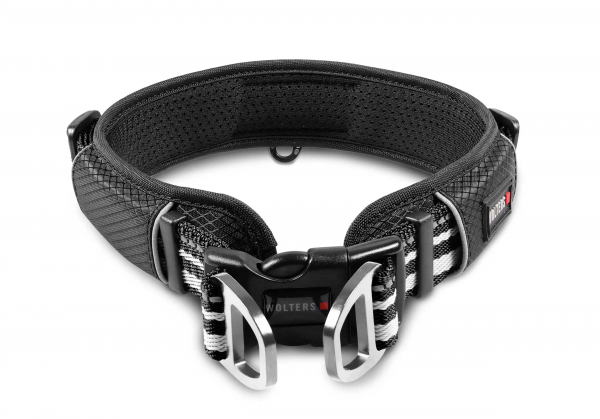 Halsband Active Pro Schwarz/Silber