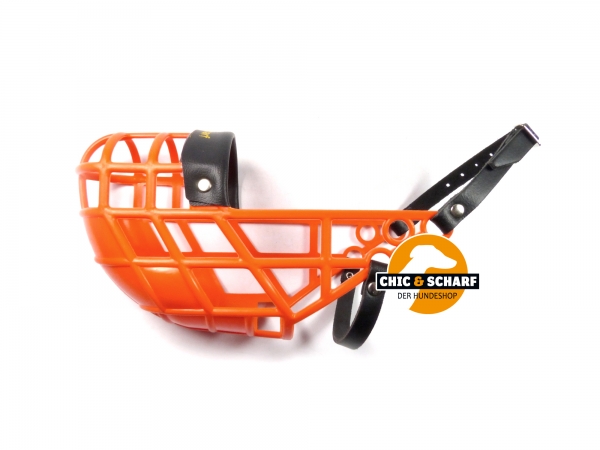 Windhundmaulkorb Ultraflex Orange