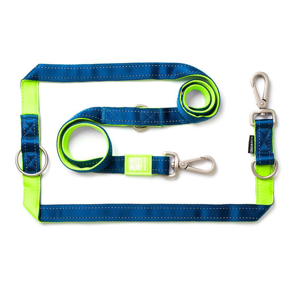 Matrix Multifunktionsleine Lime Green - S