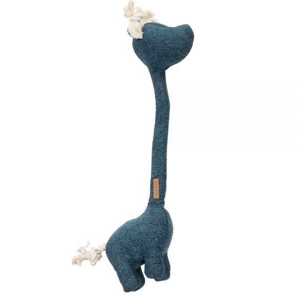 Giraffe George Chenille Orion Blau