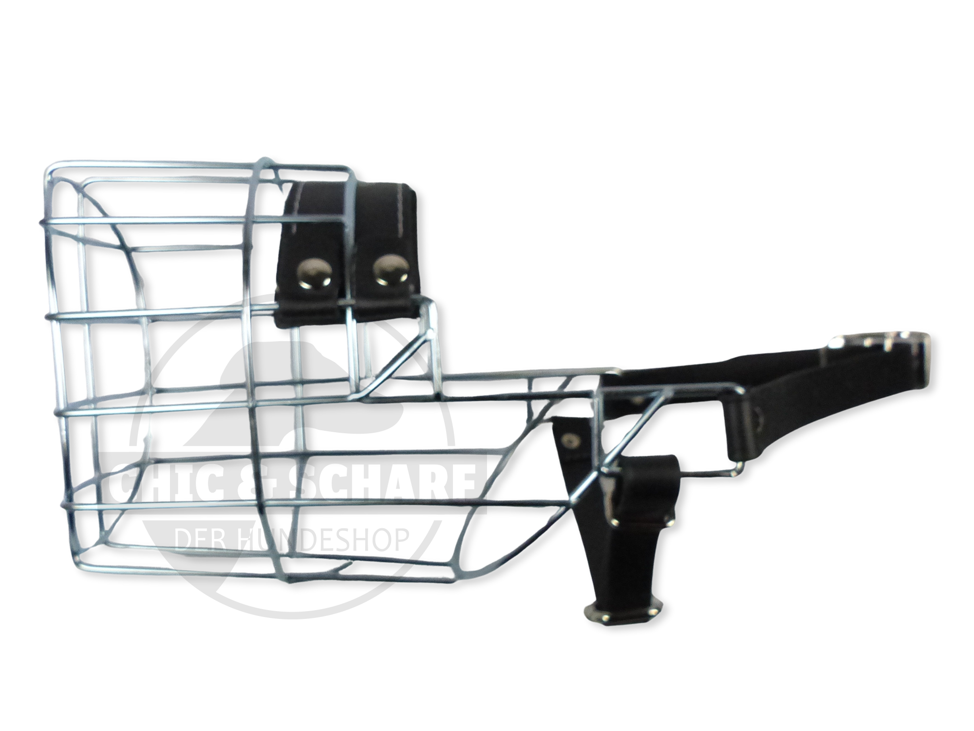 CHOPO Airedale Hündin Biothane schwarz