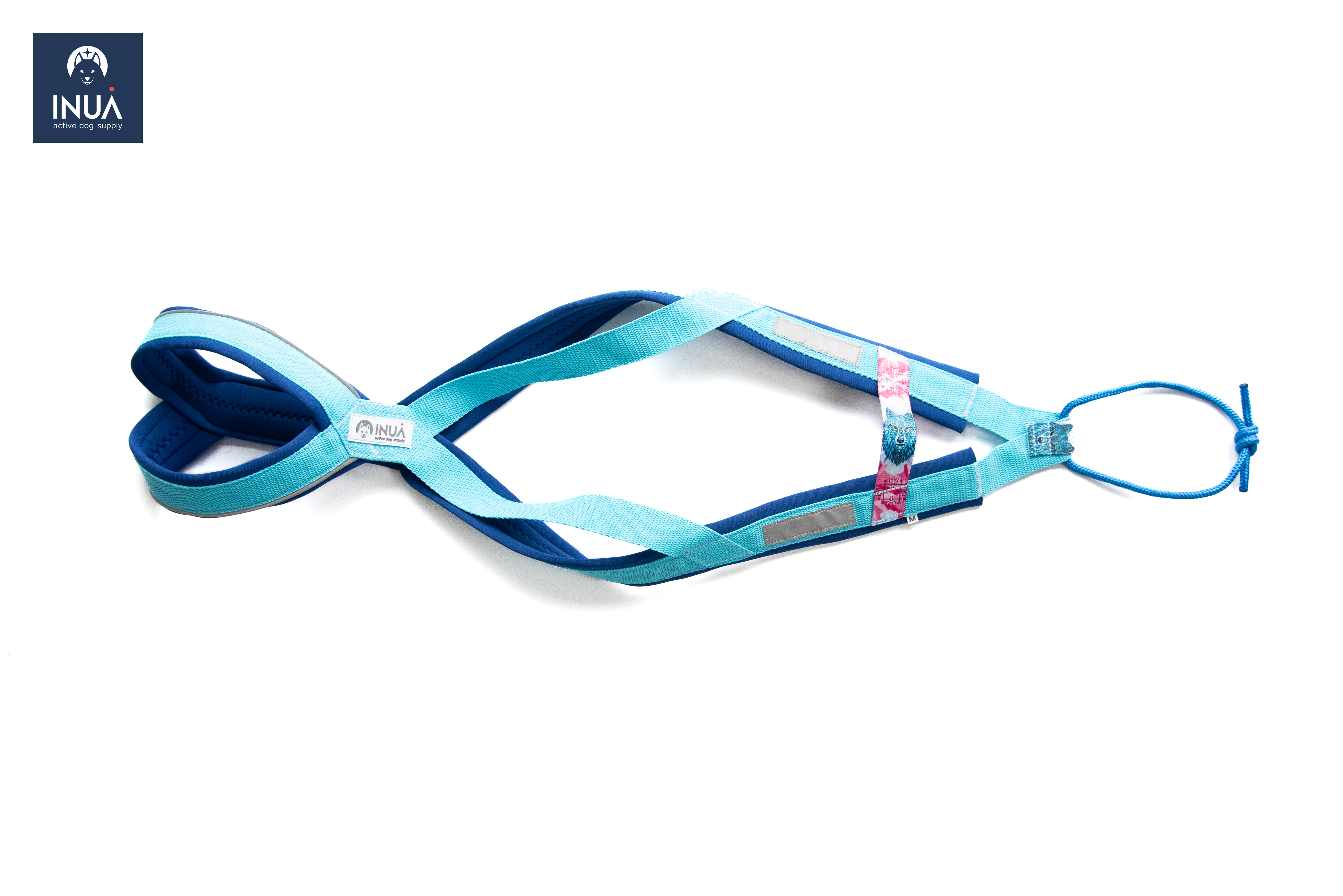 Open Back Crystal Wolf Aqua - XXS