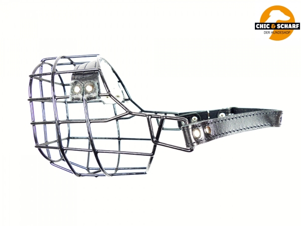 SF Drahtmaulkorb schwarz Staffordshire Bullterrier Rüde